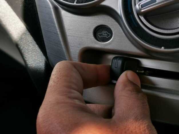 Процесс замены батарейки в ключе Mercedes W204